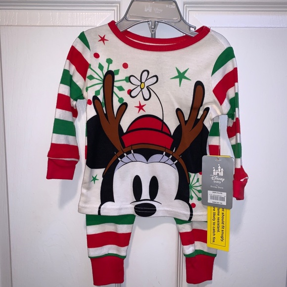 🎁 Disney Minnie Mouse Holiday Pajama Set - Picture 3 of 4